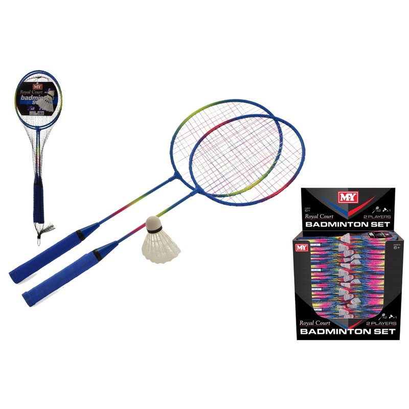 2 Player Metal Badminton Set