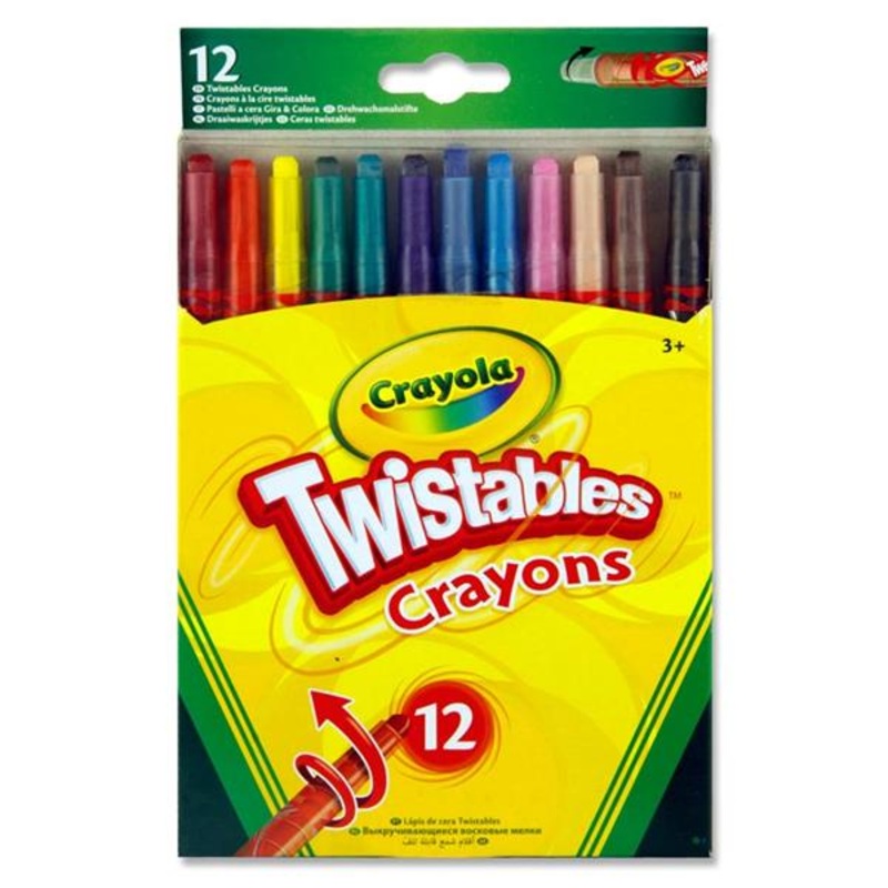 Crayola Pkt.12 Twistables Crayons