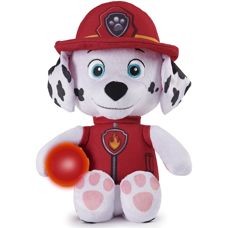 Paw Patrol 6059298 Snuggle Up Marshall Plush with Torch and Sounds