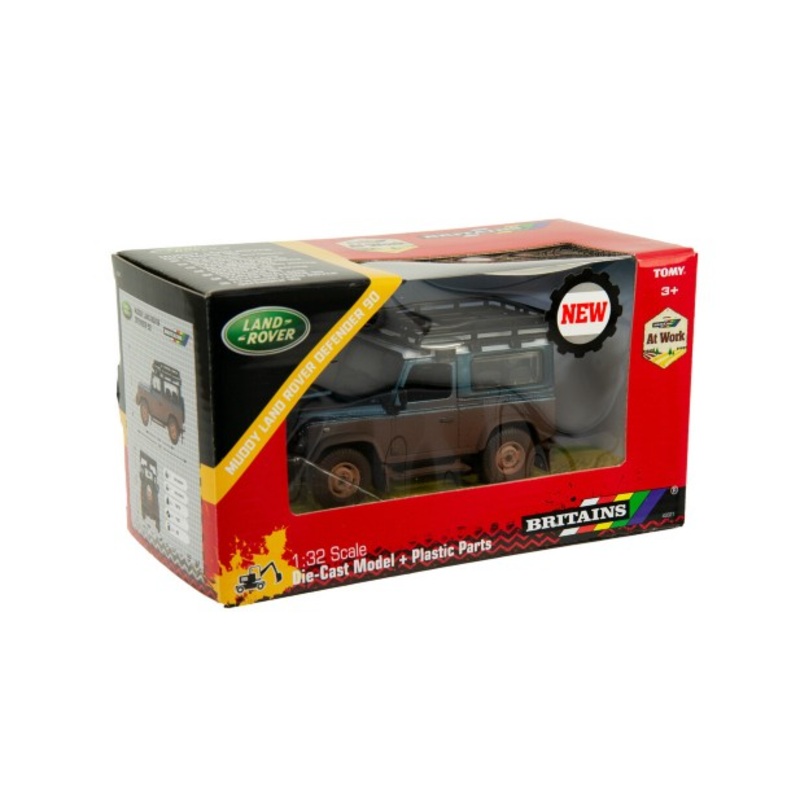 TOMY - Britains Muddy Land Rover Defender