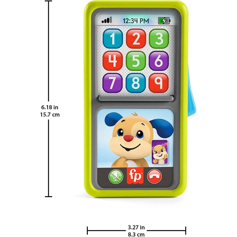Fisher-Price Laugh and Learn 2-in-1 Slide to Learn Smartphone