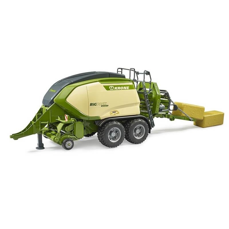 Krone Big Pack 1290 With 2 Square Bales