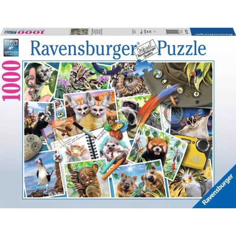 Ravensburger Traveller's Animal Journal Jigsaw Puzzle