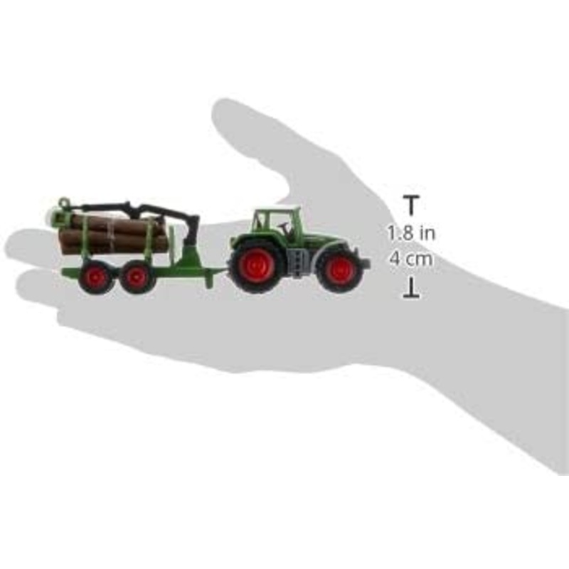 Siku 1:87 Fendt with Forestry Trailer