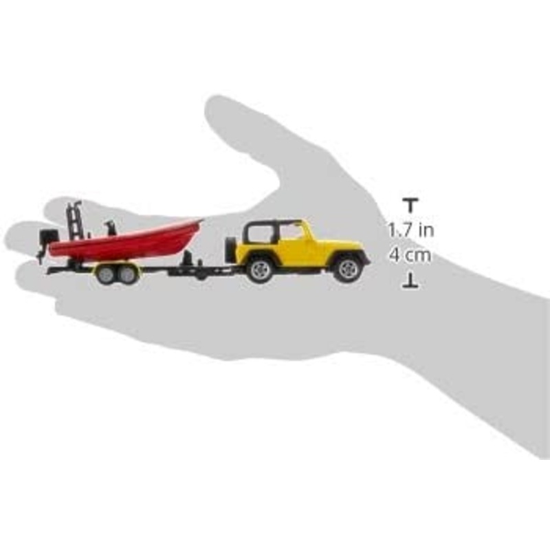 Siku 1:87 Jeep with Boat