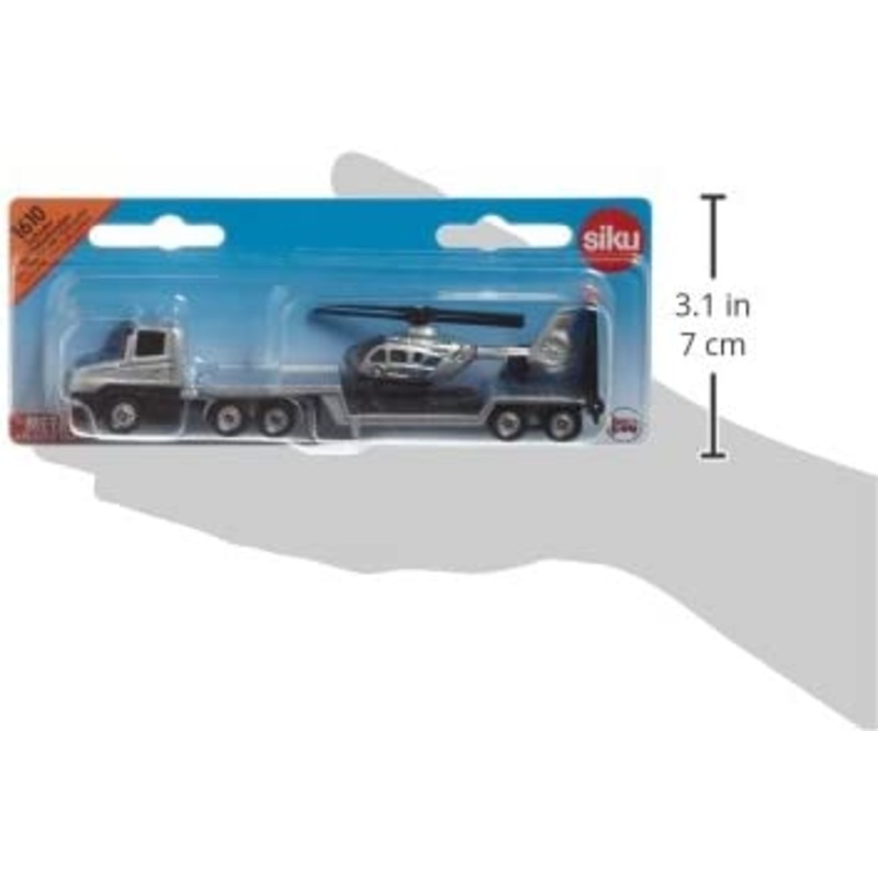 Siku 1:87 Police Low Loader with Helicopter