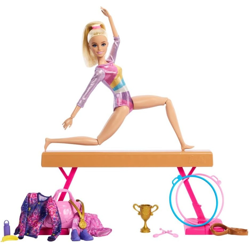 Barbie Gymnastics Doll and Accessories