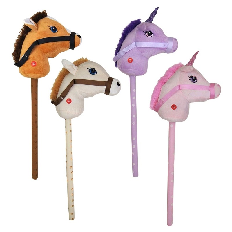 Hobby Horse and Unicorn With Sound Assorted