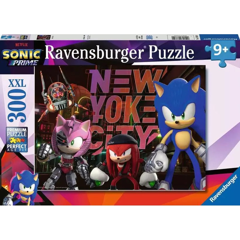 Ravensburger Childrens Puzzle Sonic Prime 300 Jigsaw Puzzle