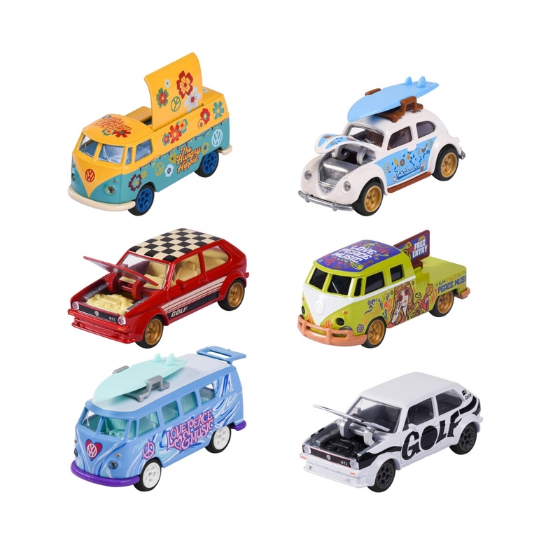 Volkswagen The Originals Deluxe Cars Assorted