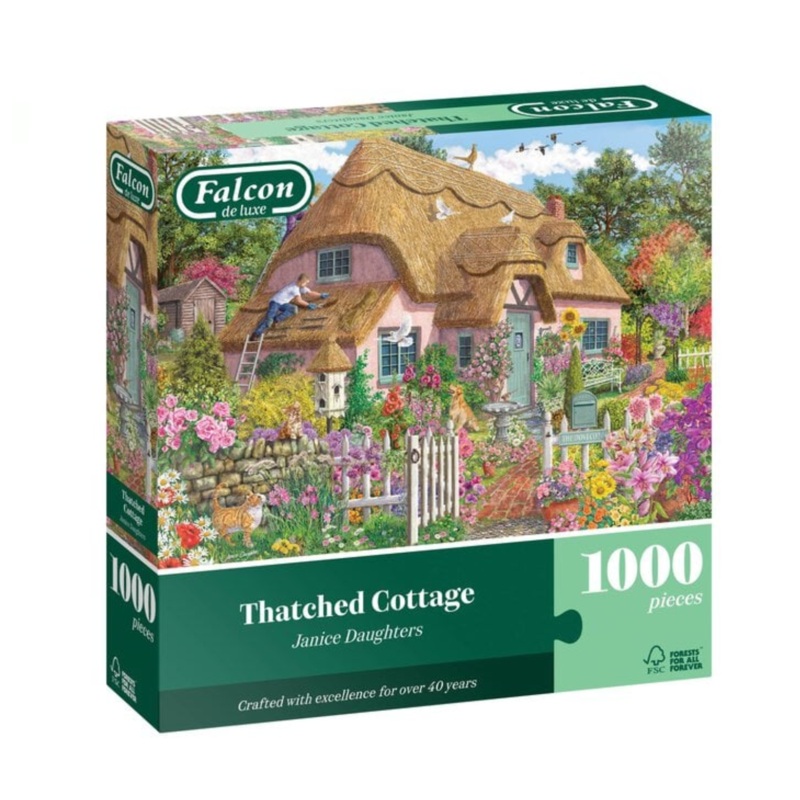 Falcon Thatched Cottage 1000pc