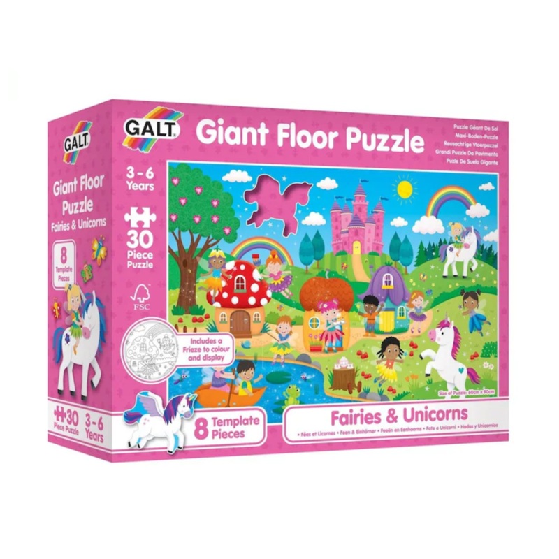 Giant Floor Puzzle Fairies and Unicorns