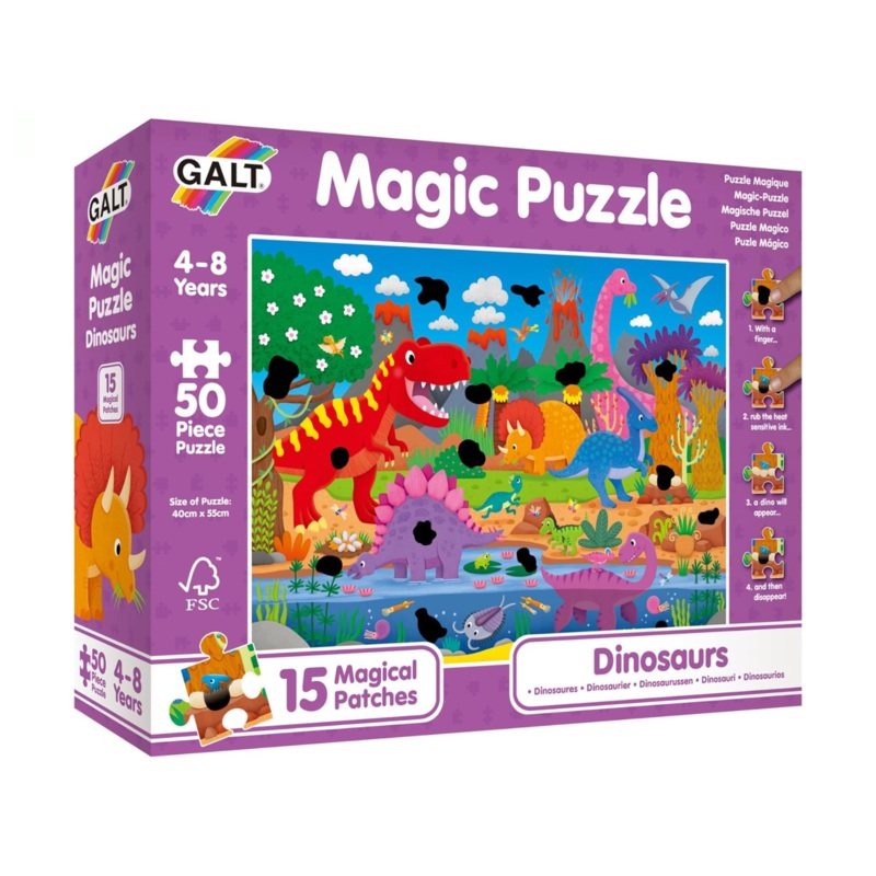 Magic Puzzle Dinosaurs