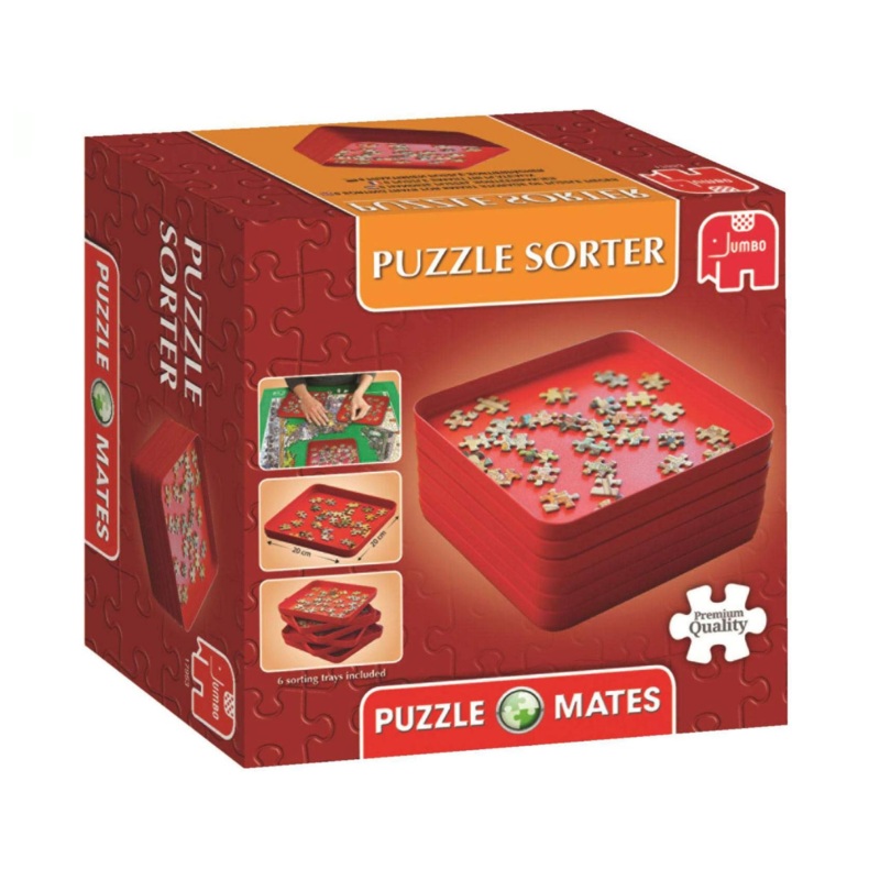 Puzzle Mates Puzzle Sorter 6 Trays