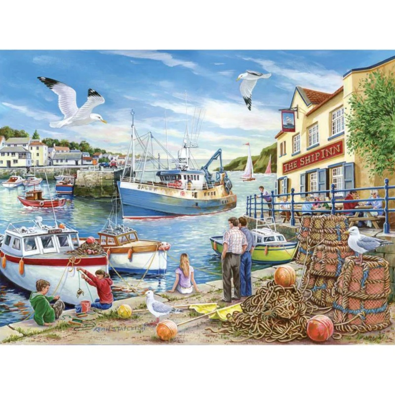Ship Inn  BIG 500 Piece Jigsaw Puzzle