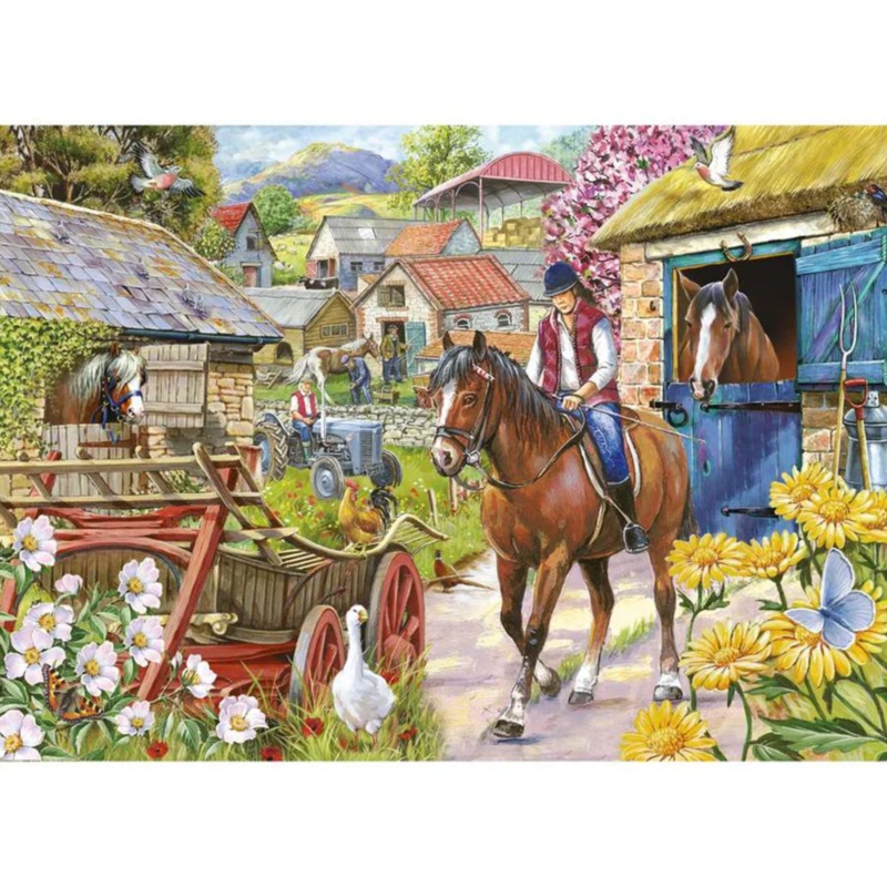 Stepping Out  BIG 500 Piece Jigsaw Puzzle