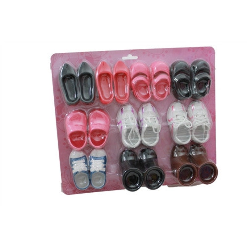 10 Pair Doll Shoes for 18" Dolls