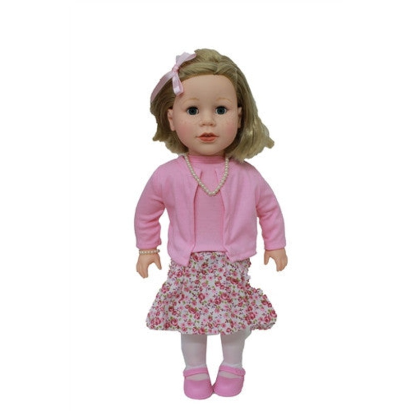 Beverly Hills, 18" Doll, Blonde Hair & Every Day Outfit