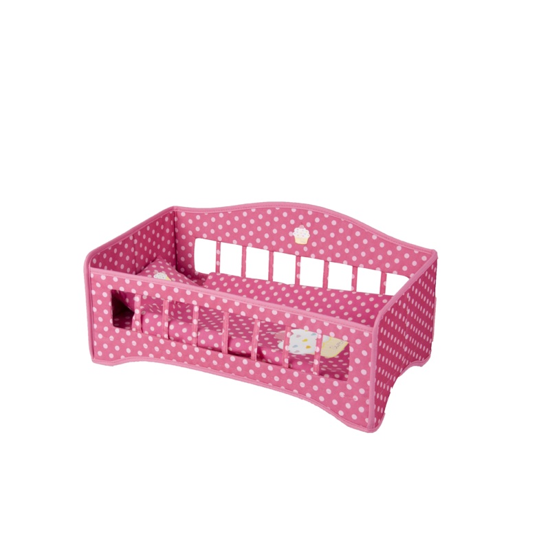 Beverley Hills Doll Collection Crib with Bedding