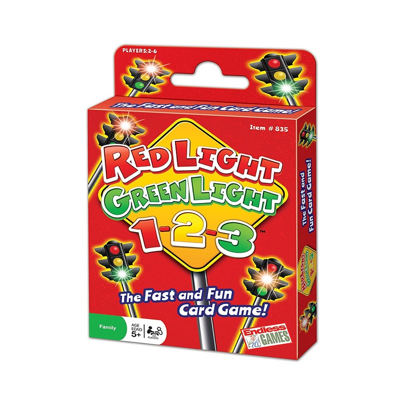 Red Light, Green Light, 1,2,3 Card Game