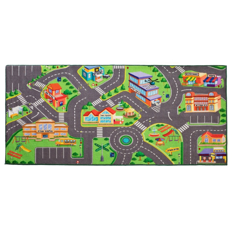 Carpet City Map 36" X 72"