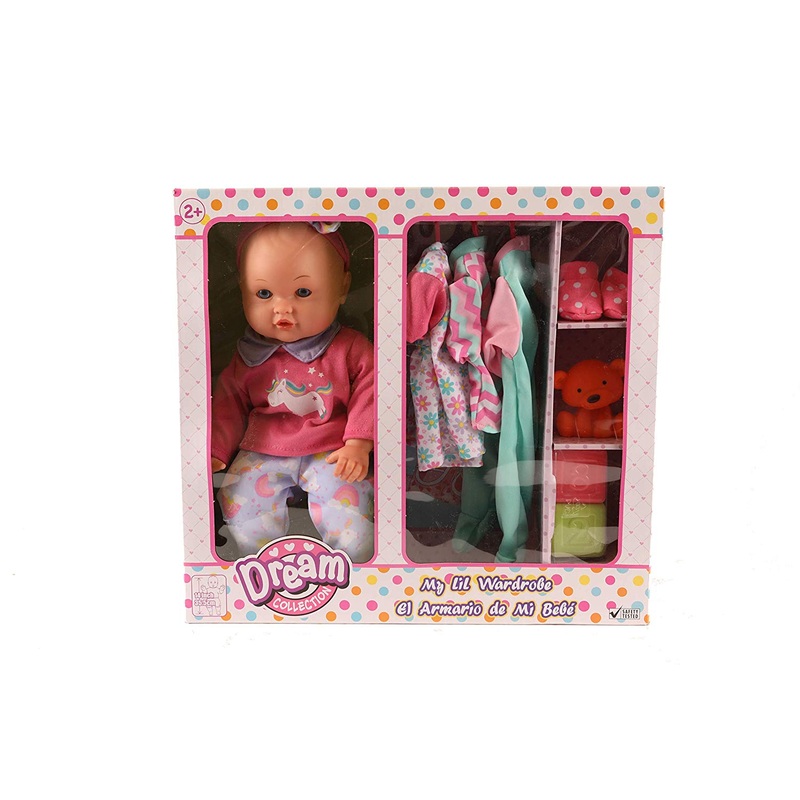Mommy and Me 14" Soft Body Doll with Wardrobe and Accessories