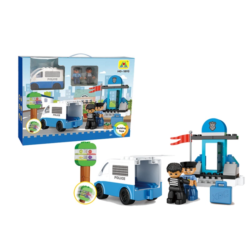 Police & Thief Set 37 pcs