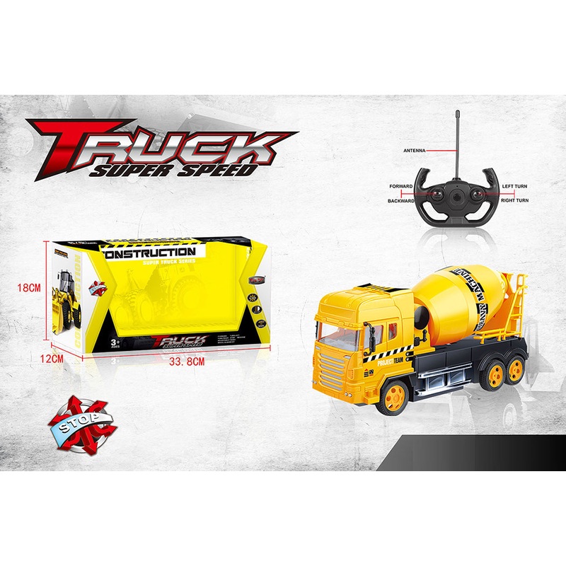 Remote Control Cement Truck