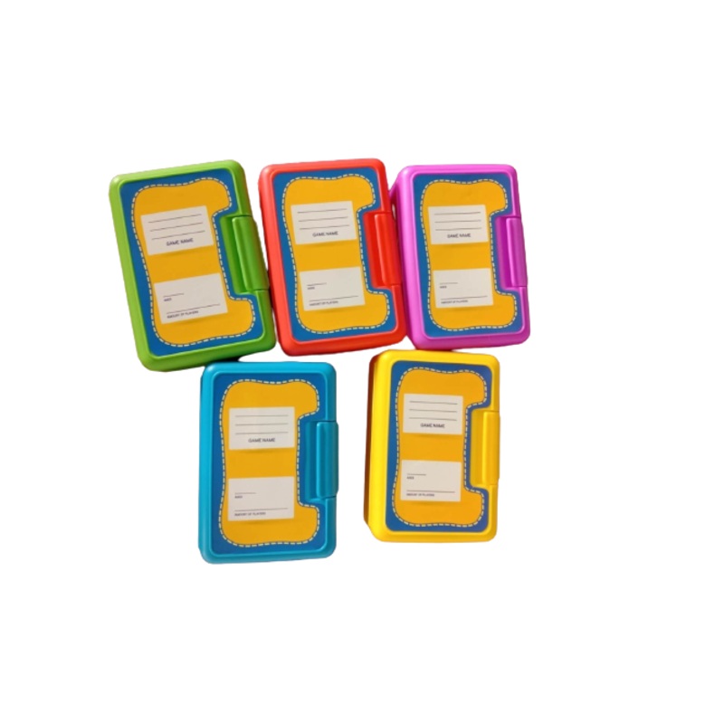 Set of 5 card game storage containers
