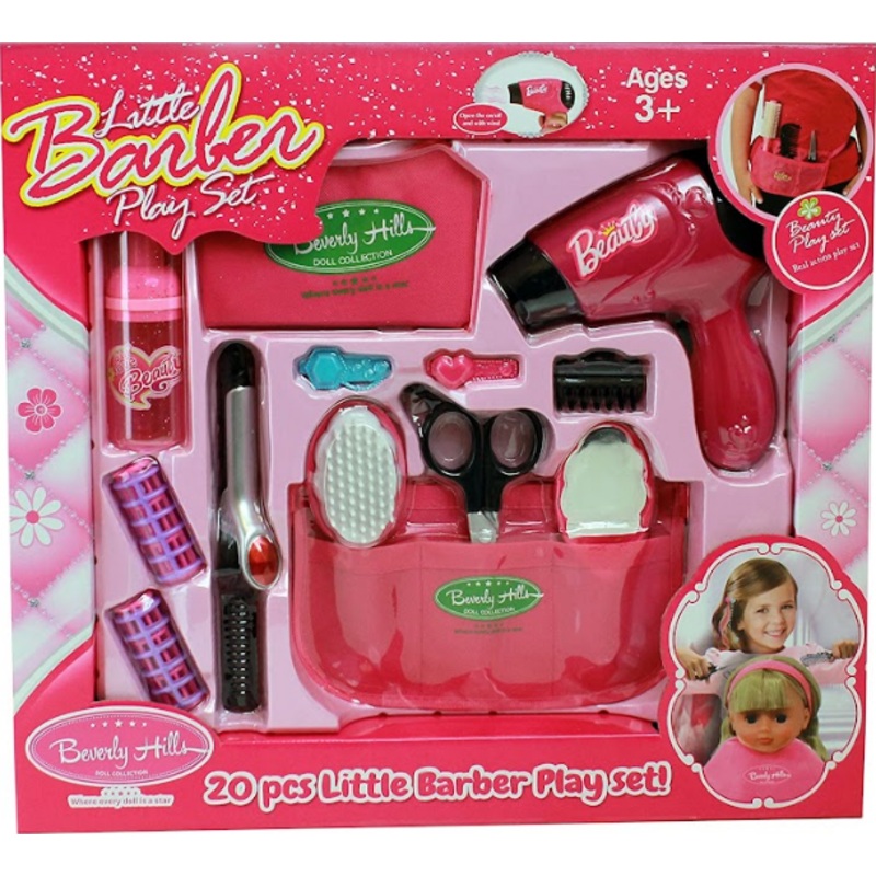 13 PC Doll Salon
