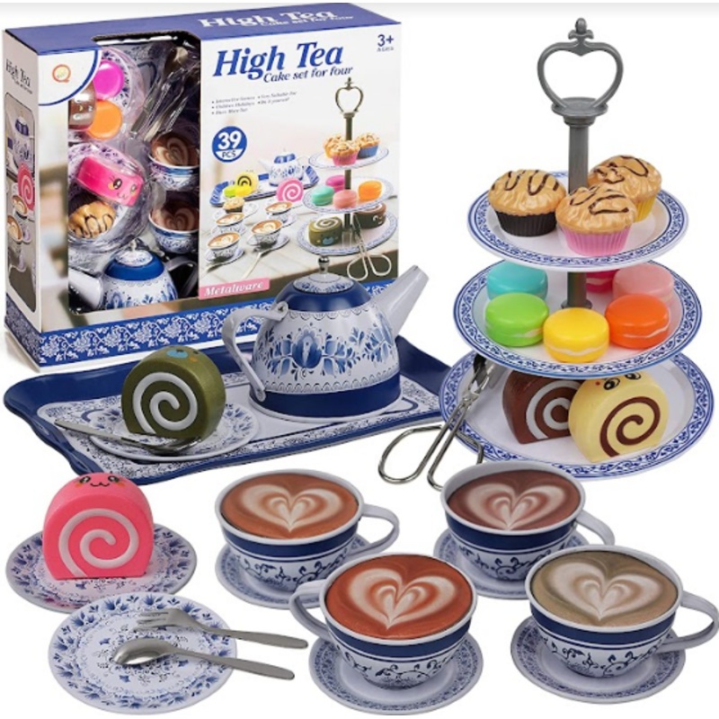 39 Piece Vintage Play Food Accessories