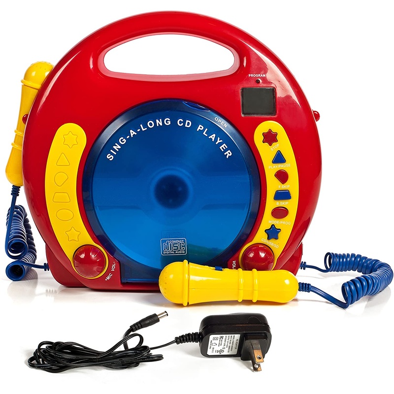CD Player With 2 Mics