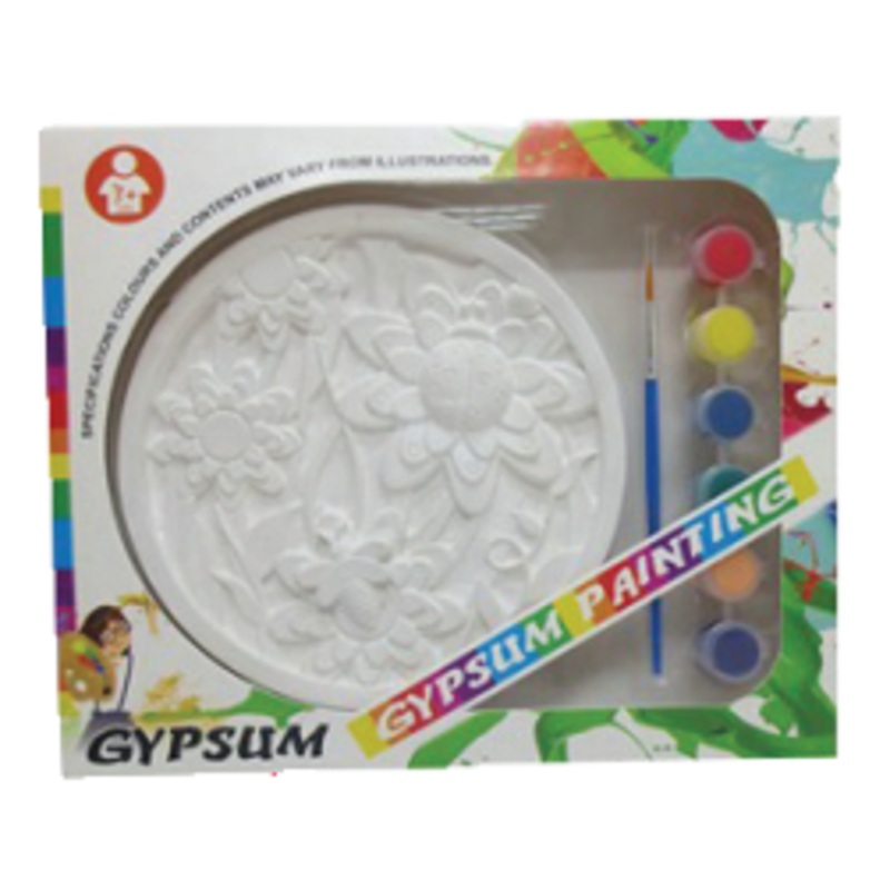 Plaster Paint Flower Set