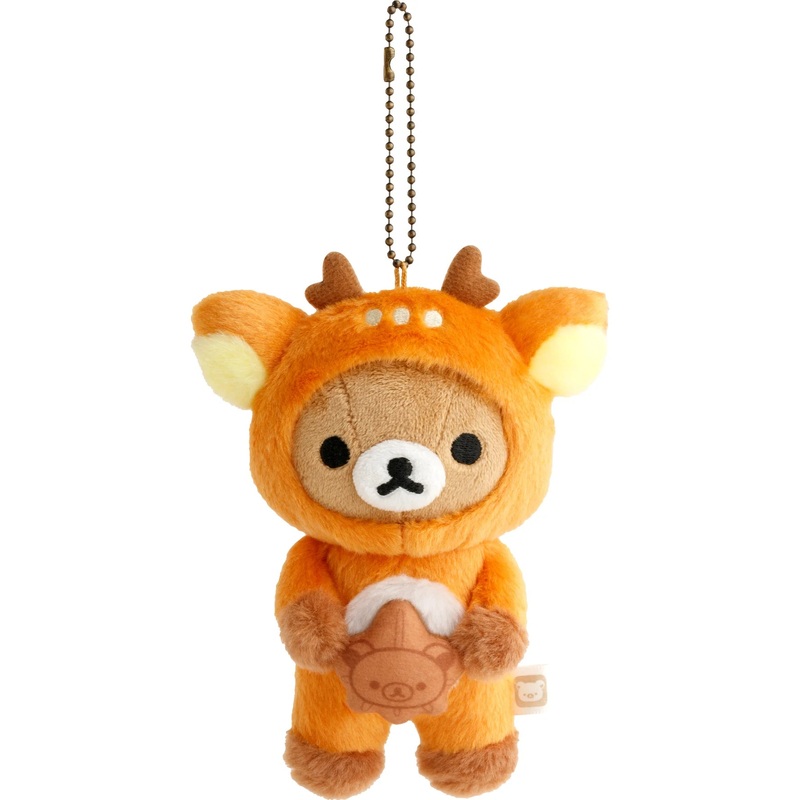 San-X | 'Rilakkuma Sbo (Tea House) Limited Edition | Miyajima Rilakkuma Hanging Plush MO64501