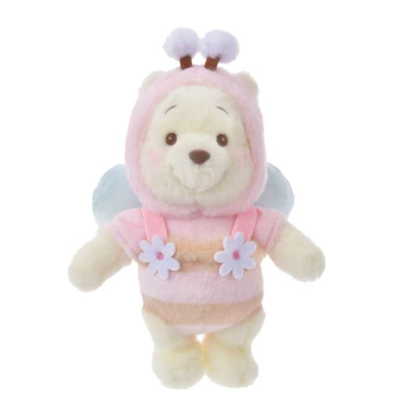 Disney | Honey Day Plush Keychain - Winnie the Pooh  Pink