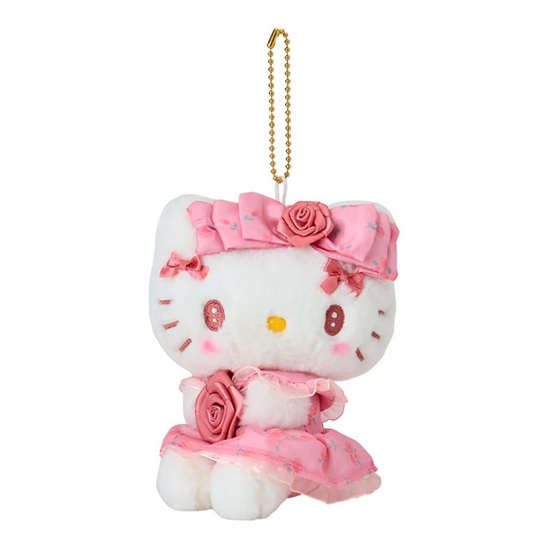 Sanrio | Dolly Rose Design Series Mascot Holder - Hello Kitty