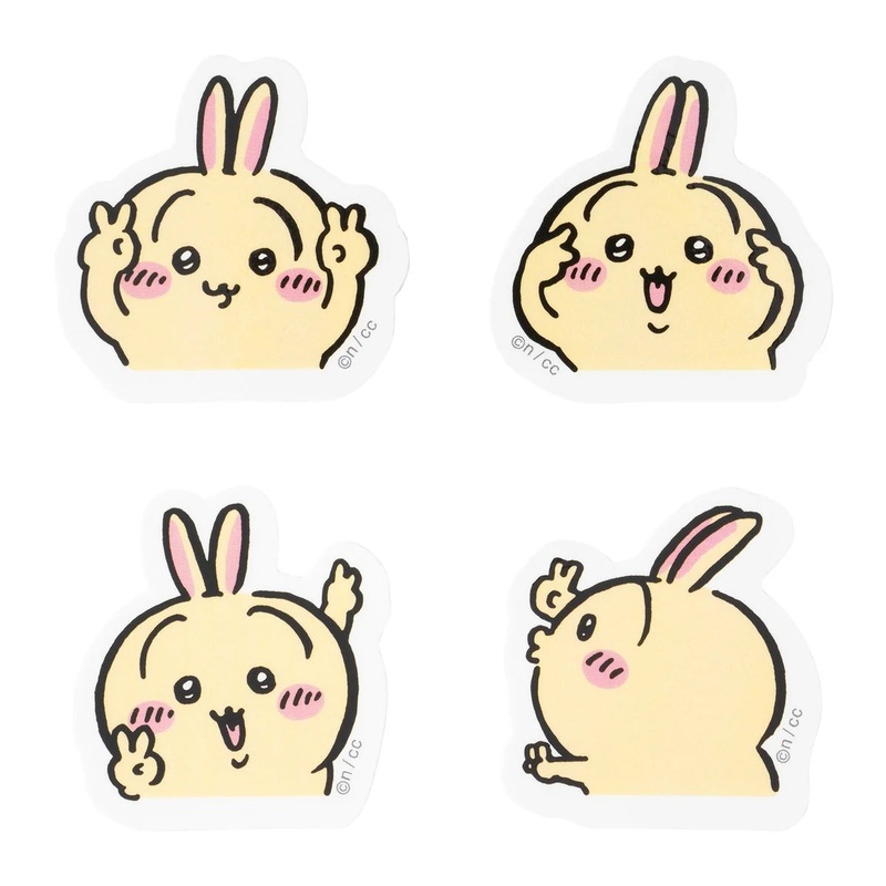 Chiikawa | Chiikawa 4-piece Set of Small Stickers - 03 Usagi