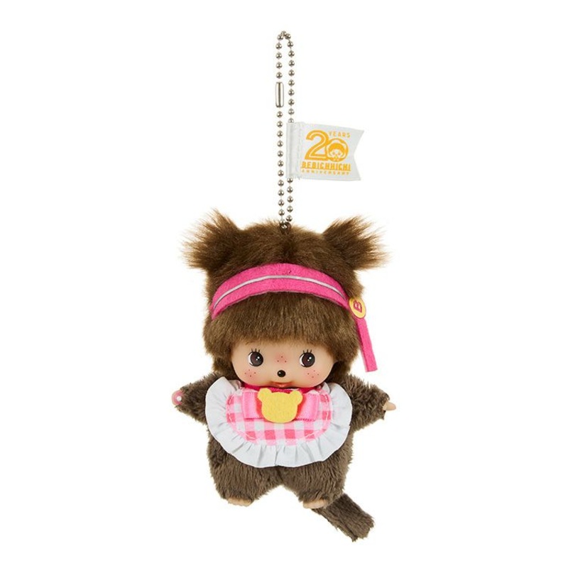 Monchhichi Sekiguchi | Bebichhichi 20th Anniversary | Bebichhichi KeyChain (Idoru/Girl)