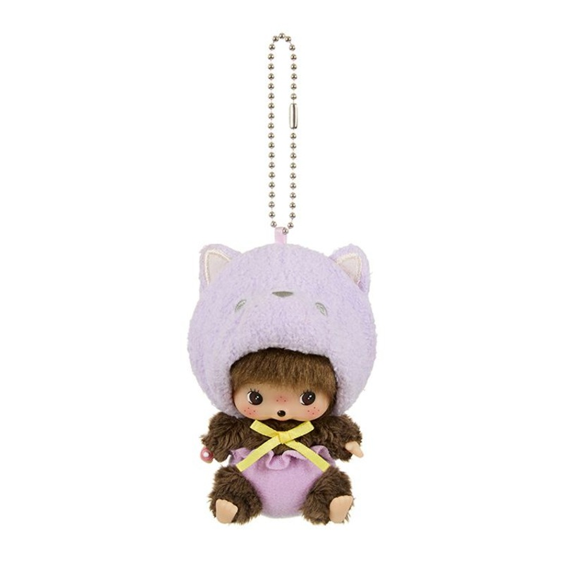 Monchhichi Sekiguchi | Bebichhichi Key Chain (Animaru/Neko) 205820