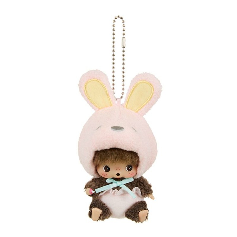 Monchhichi Sekiguchi | Bebichhichi Key Chain (Animaru/Rabbit) 205806