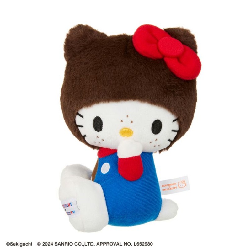 Monchhichi Sekiguchi | Monchhichi x Hello Kitty Face or Plush toy S - Hello Kitty