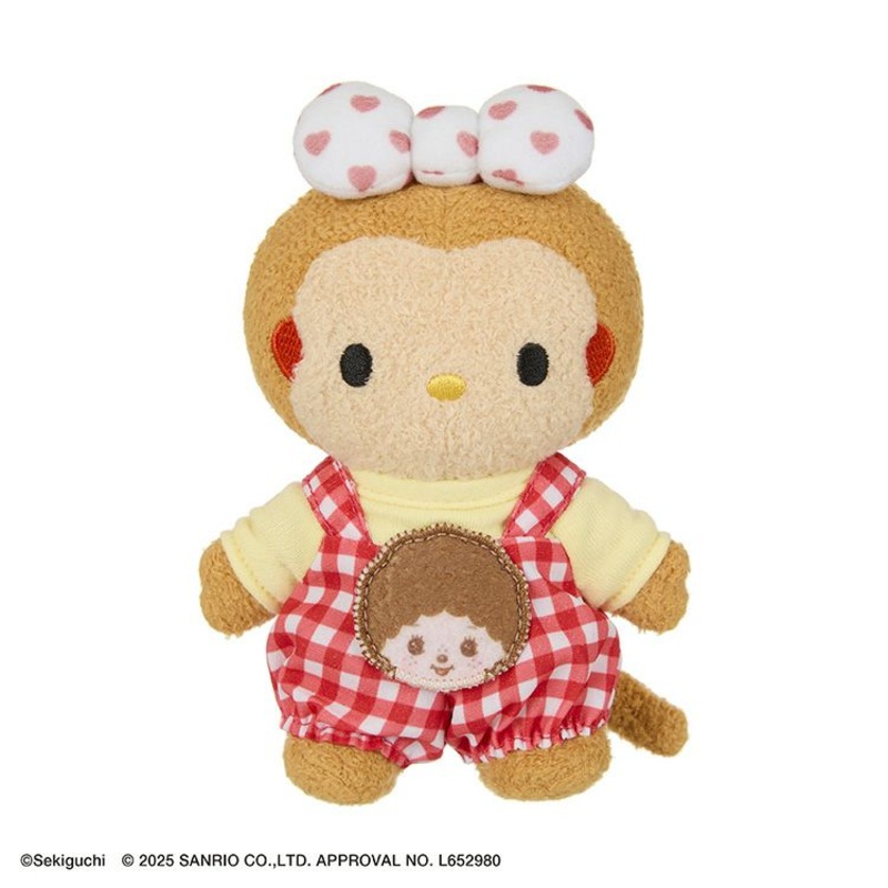 Monchhichi Sekiguchi | Monchhichi x Hello Kitty Tami Palm Size