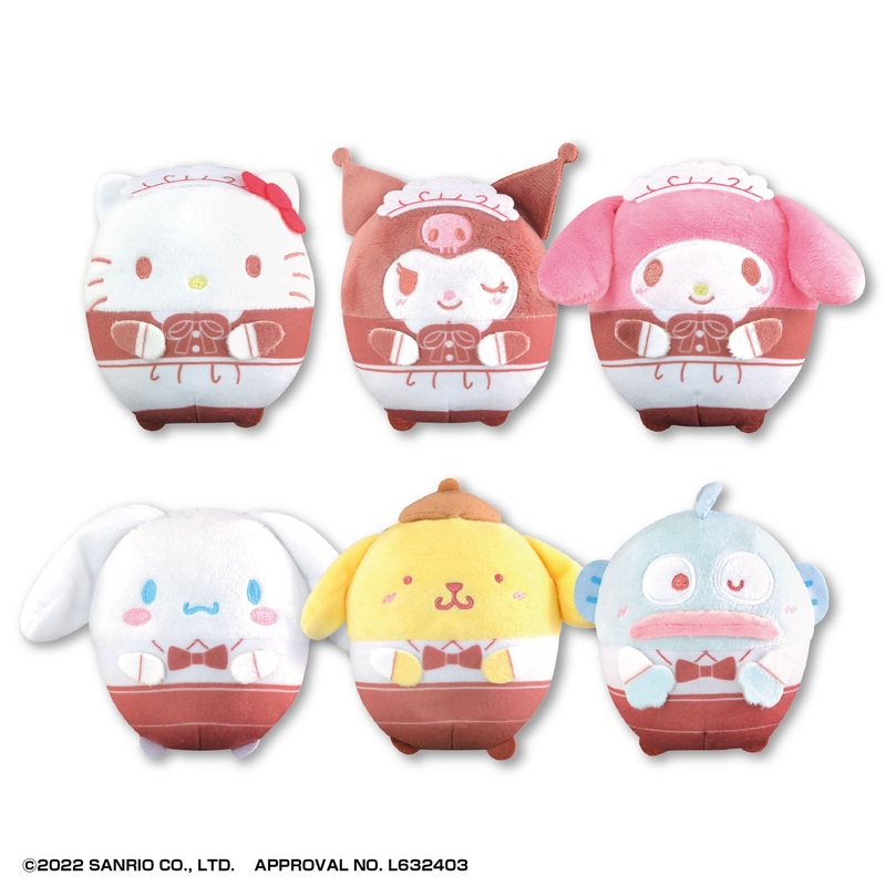 Sanrio | Plushes Fuwakororin Box Characters Vol.3 Blind Box