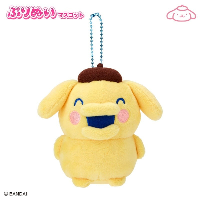 Tamagotchi x Sanrio C | Plush Keychain Kuchipatchi  Pompompurin