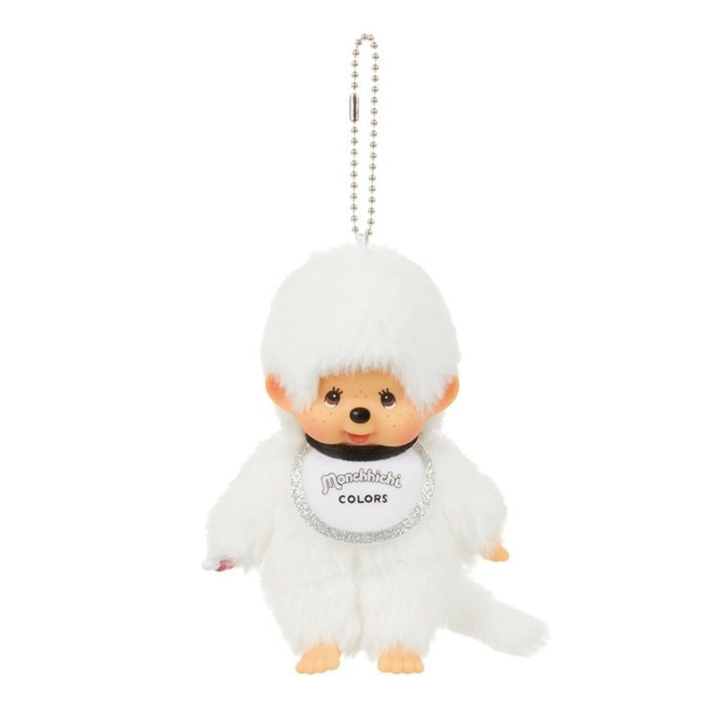 Monchhichi Sekiguchi | Monchhichi COLORS Keychain - White