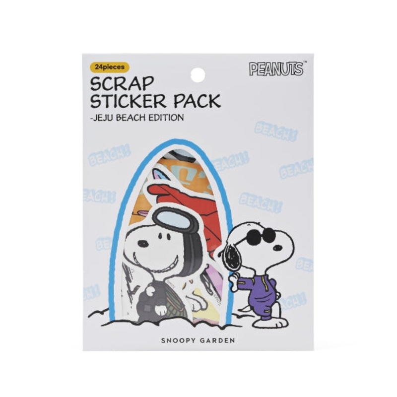 PEANUTS | SNOOPY GARDEN Korea | Scrap Sticker Pack - Sports