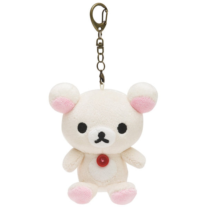 San-X | Rilakkuma Outing Plush Toy Keychain - Korilakkuma MX15501