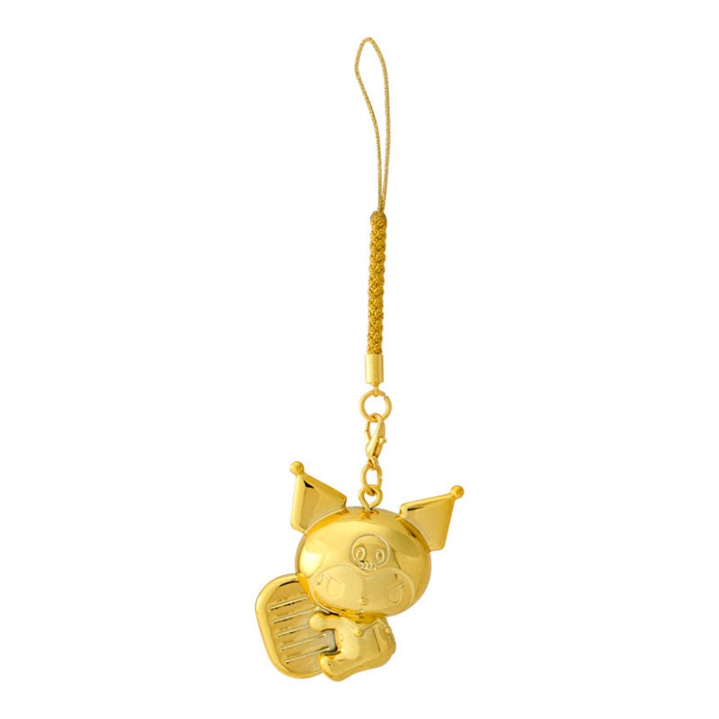 Sanrio | Golden Netsuke Charm - Kuromi