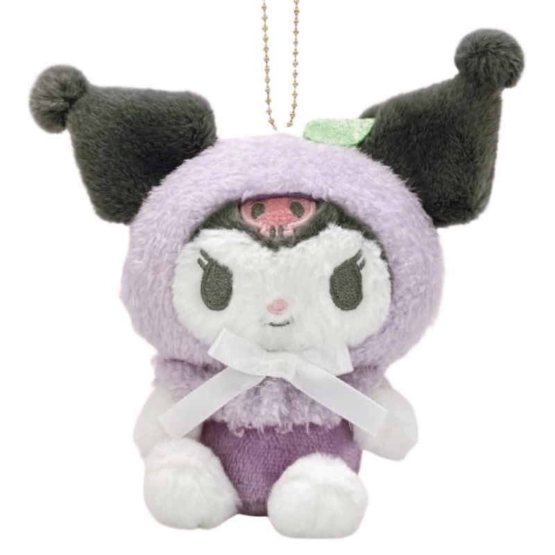 Sanrio | Pastel Fruit Cape Mascot Holder - Kuromi