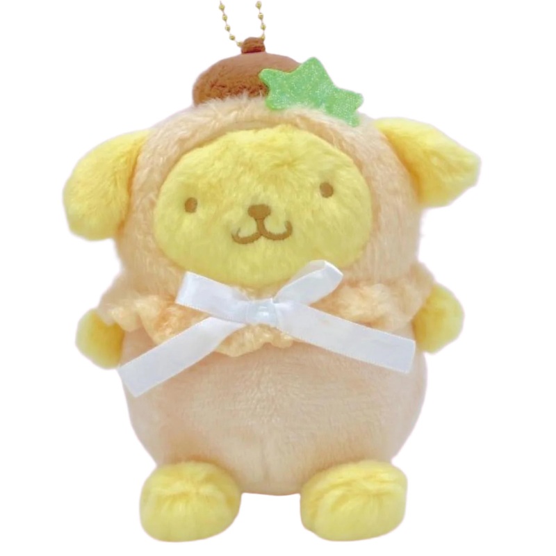 Sanrio | Pastel Fruit Cape Mascot Holder - Pompompurin